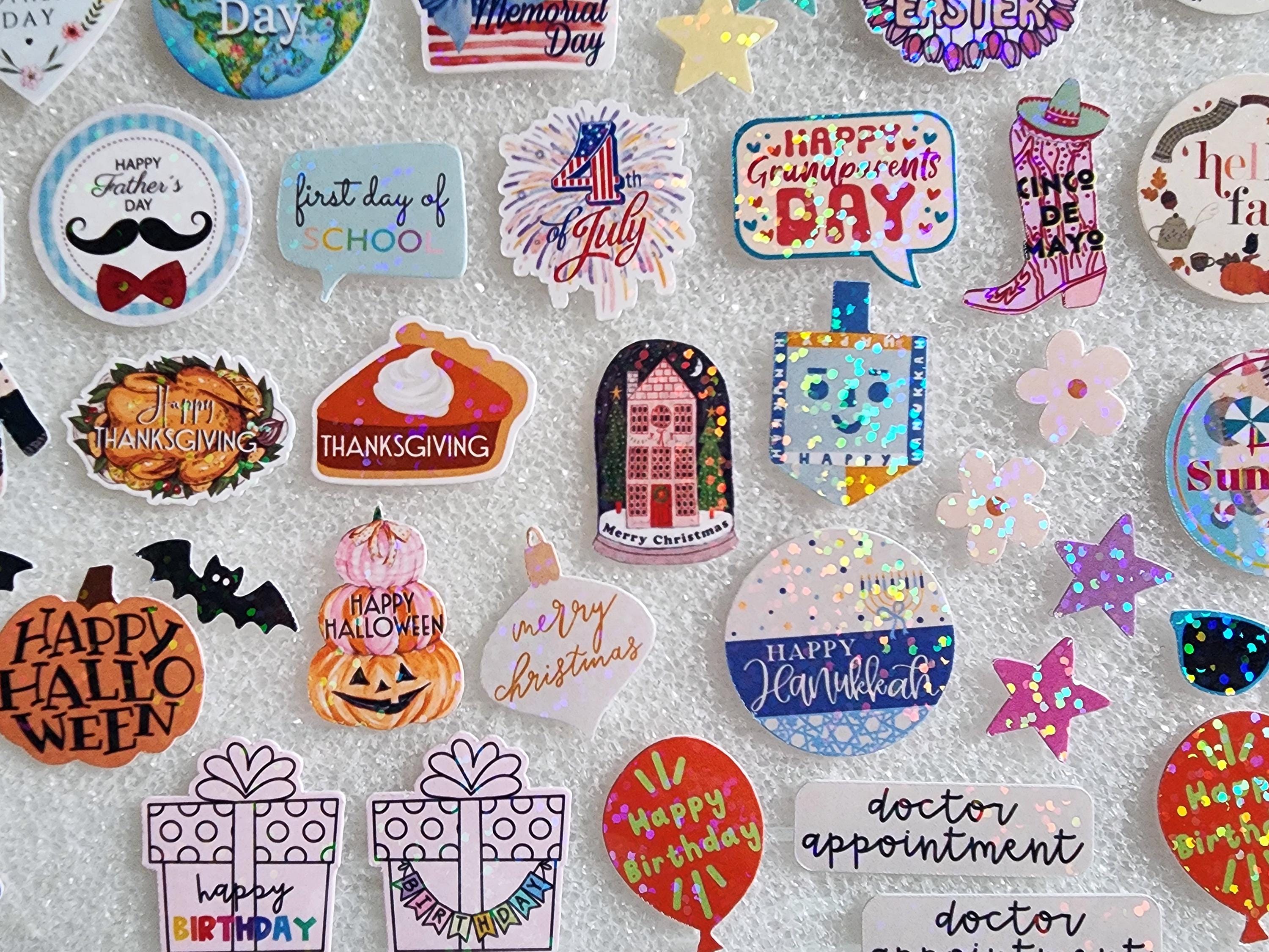 Hanukkah Menorah Stickers