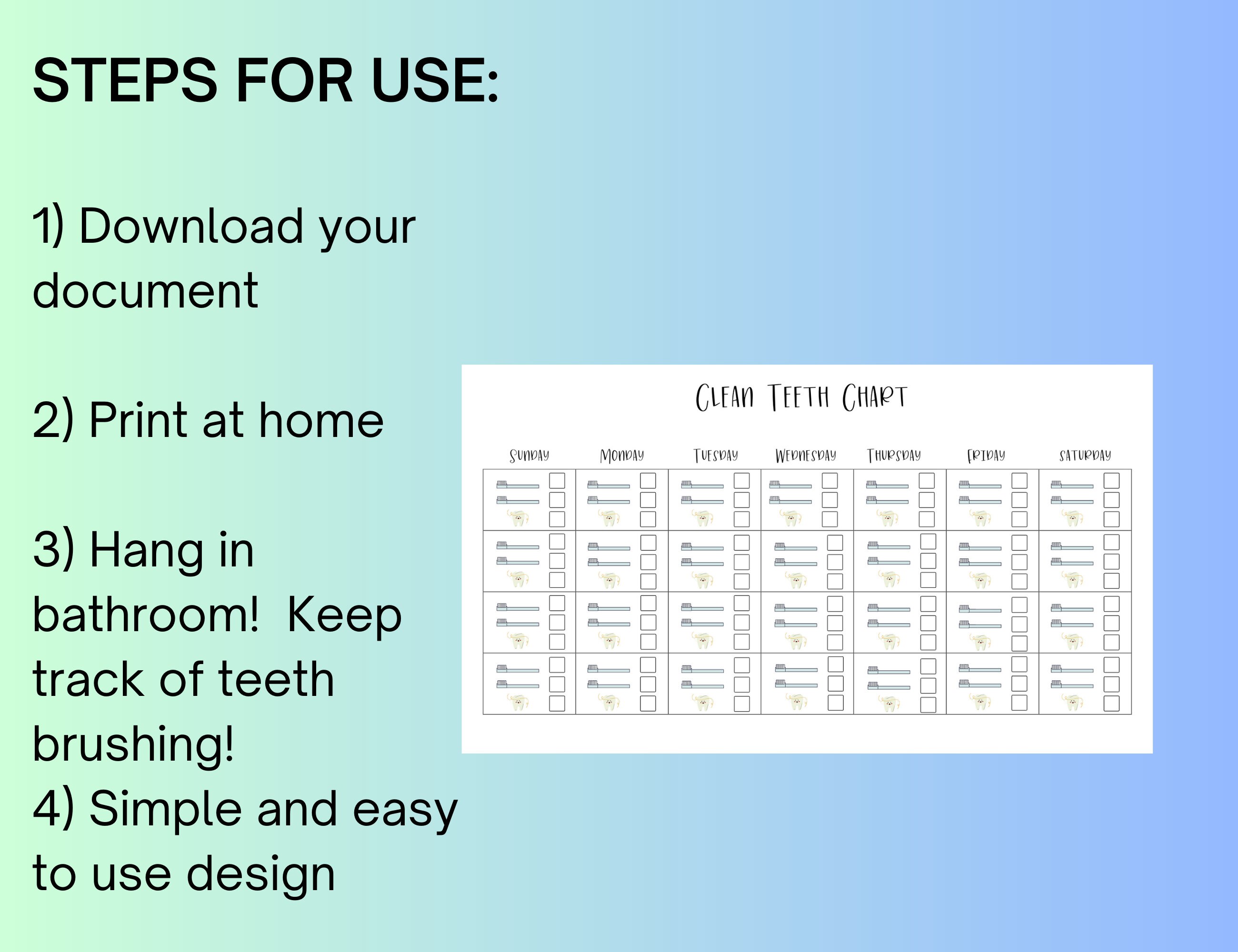 clean-teeth-chart-etsy