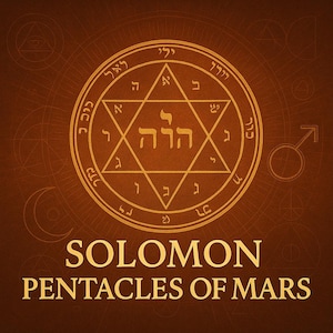 Solomon Pentacles  of Mars Radionic Software