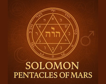 Solomon Pentacles  of Mars Radionic Software
