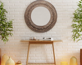 Octagon Shaped Mirror Etsy