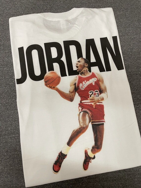 Michael Jordan Tshirt Vintage 90s Basketball Dunk Contest - Etsy