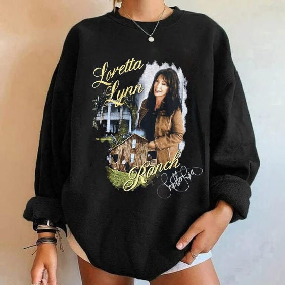 Discover Vintage Loretta Lynn Sweatshirt, RIP Loretta Lynn Sweatshirt