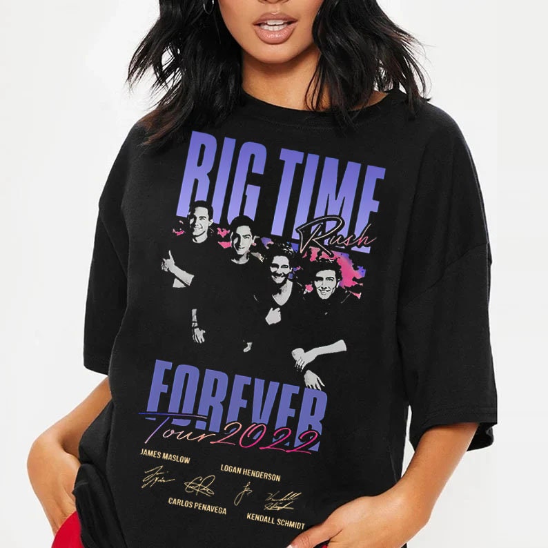 big time rush the beatles shirt