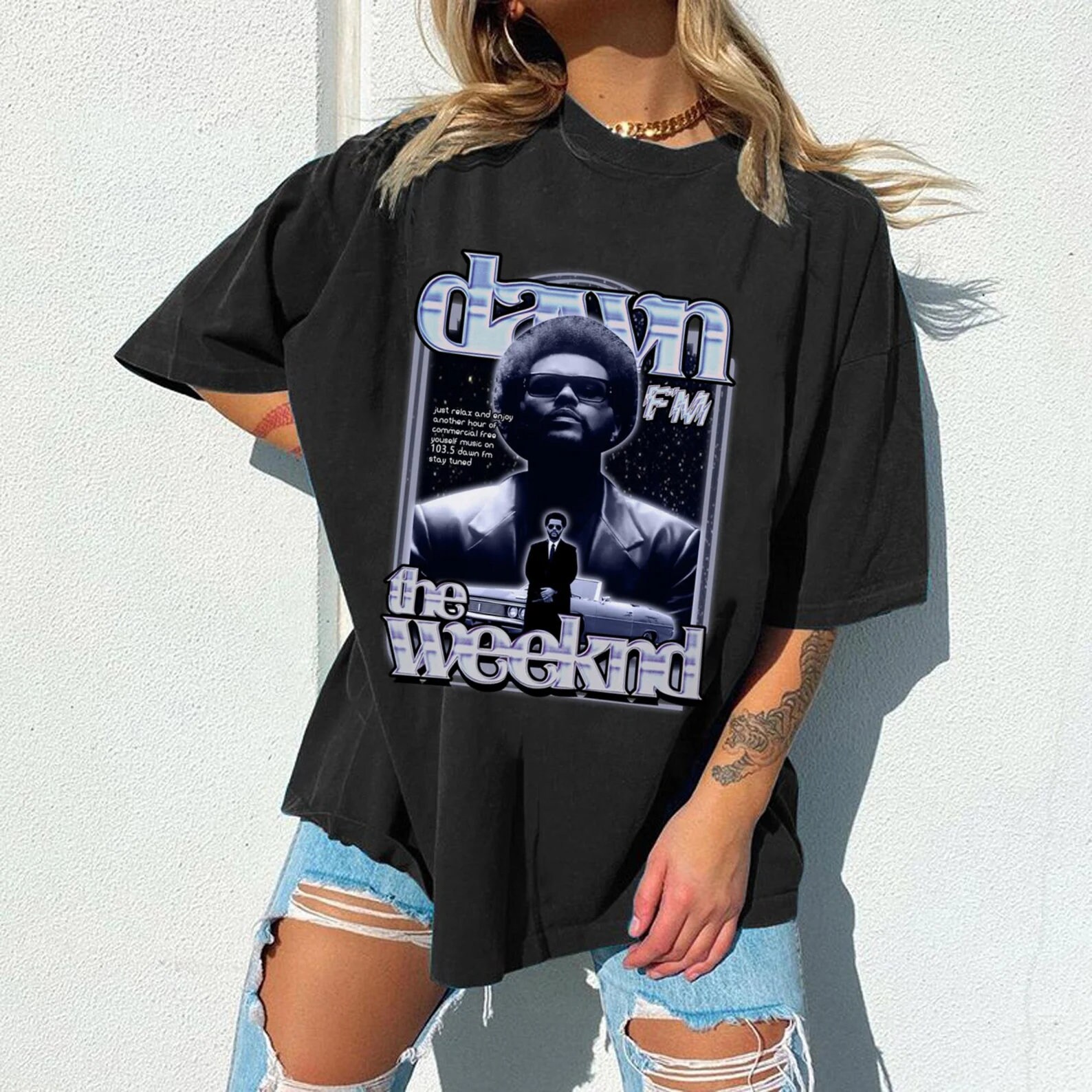 Discover The Weeknd Vintage Dawn T-Shirt, The Weeknd After Hours Til Dawn Shirt, Vintage Retro 90s Sweatshirt