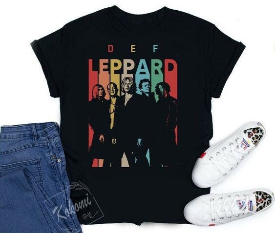 Discover Def Leppard Band The Stadium Tour Motley Crue Tshirt, Hard Rock