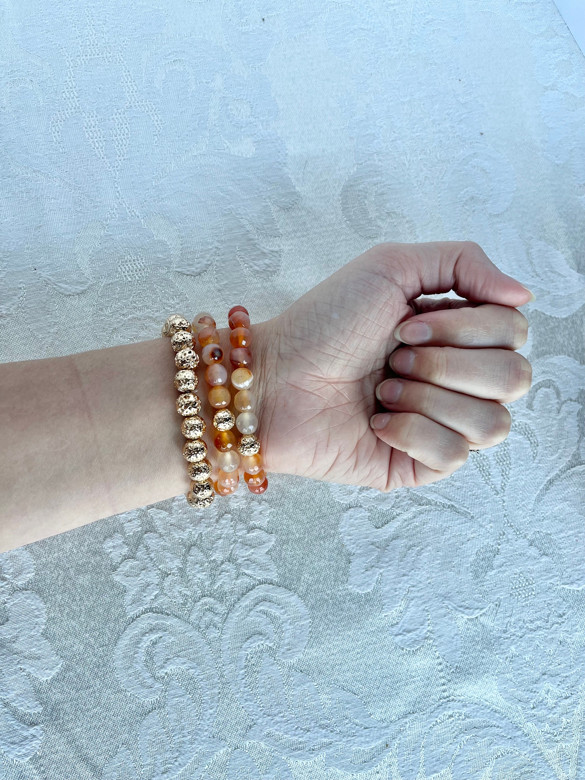 Armor of God Prayer Bracelets Y2K Colors With a Gold Flare Etsy Australia