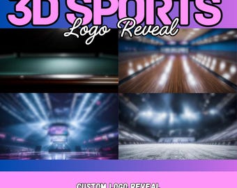 3D Cinematic Sport Logo Design | Custom Motion Graphic Branding | Video Reveal