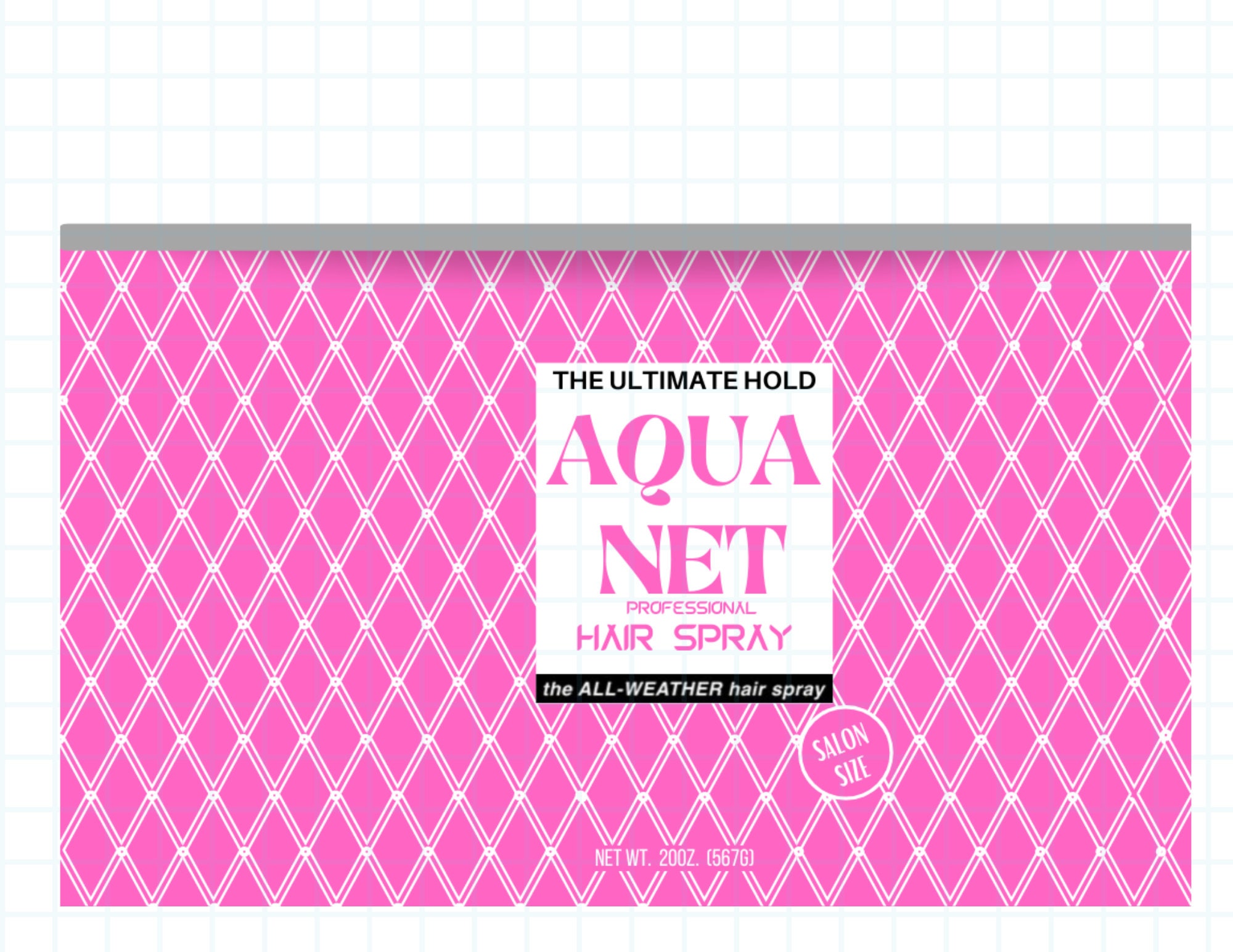 Aqua Net Pink 20oz Sublimation Wrap