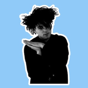 The Cure Robert Smith Sticker Decal