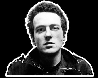The Clash Joe Strummer Die Cut Sticker Decal