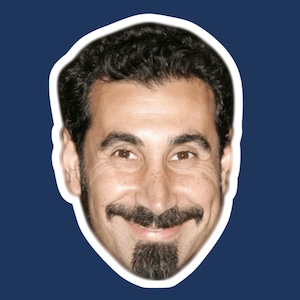 System of a Down Serj Tankian Sticker Decal