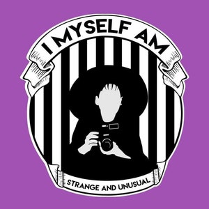 Lydia Deetz Strange and Unusual Die Cut Sticker