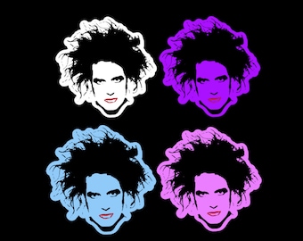 The Cure Robert Smith Sticker Decal