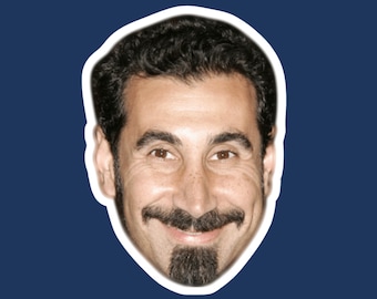 System of a Down Serj Tankian Die Cut Sticker Decal