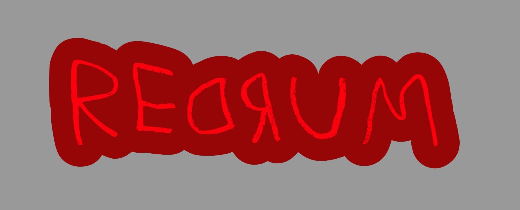 Redrum the Shining Die Cut Sticker - Waterproof - Etsy