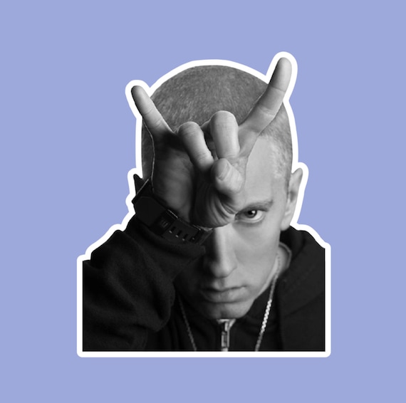 Eminem Slim Shady Sticker Decal - Etsy Canada