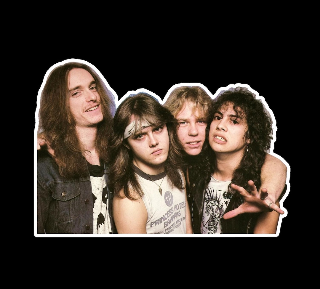 Metallica Die Cut Sticker Decal - Etsy