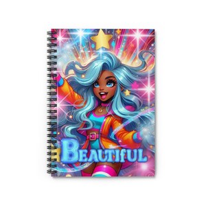 Beautiful Spiral Notebook - Ruled Line