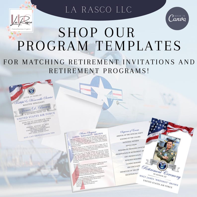Air Force Retirement Welcome Canvas With Photo! - Etsy