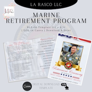 Marine Retirement Program Template - Etsy