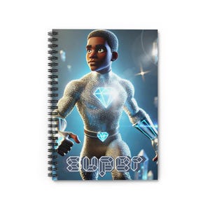 Diamond Boy Spiral Notebook - Ruled Line
