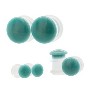 Gorilla Glass Color Front Plugs - Agave
