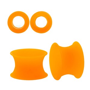 Kaos Softwear Silicone Skin Eyelets - UV Orange