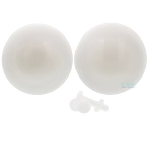 Gorilla Glass Color Front Plugs - White