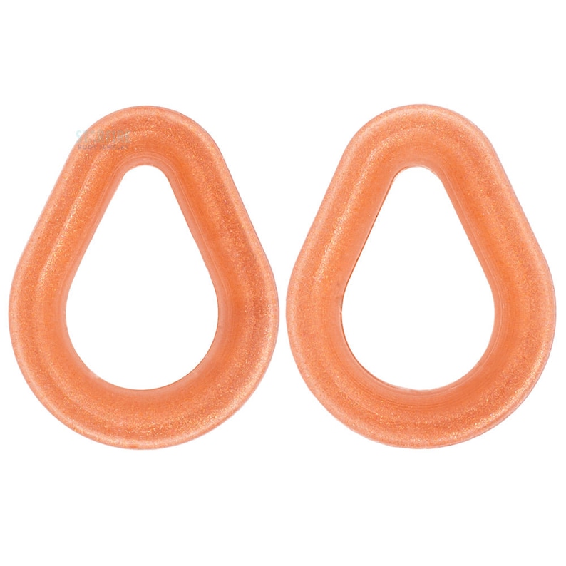 Kaos Softwear Silicone Hydra (teardrop) Eyelets - Rose Gold