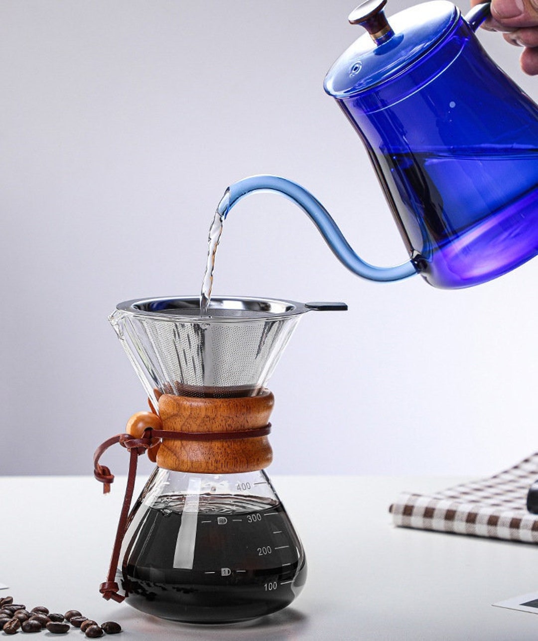 Hand Drip Coffee Maker Slow Dripper 400800ml Etsy 日本