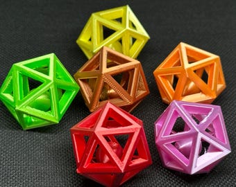 D20 Rattle Cat Toy