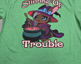 Rabbit Witch - DTF-softstyle-shirts