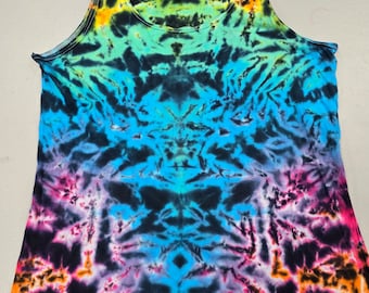 XL tie-dye tanktop voor dames