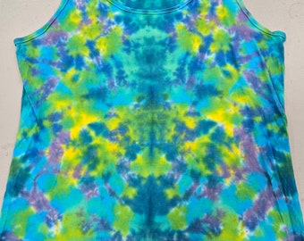 XL tie-dye tanktop voor dames