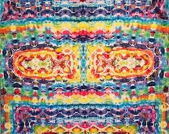 Tie Dye Tapestry 56x52