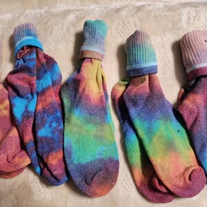 Tie Dyed Cotton Socks