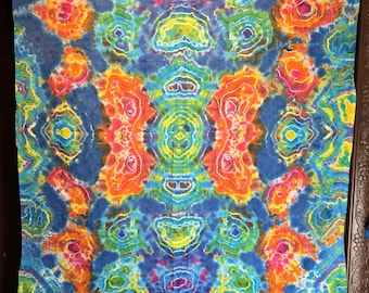 Tie-dye-tapijt 35 x 42 inch
