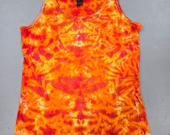 Medium tie-dye tanktop voor dames