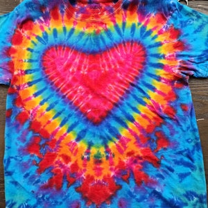 Heart Tie Dye Shirt
