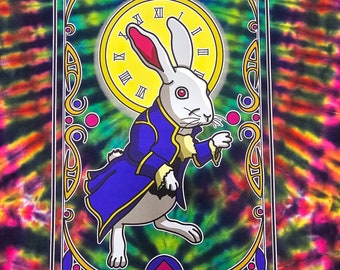 2XL tie-dye overhemd met ronde hals