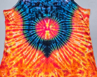 2xl tie-dye tanktop voor dames