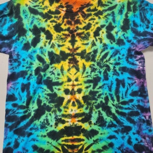 Rainbow Rorschach Tie Dye Shirt