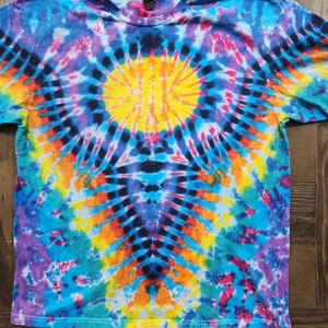 XL tie dye heavy cotton shirt