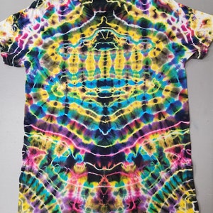 S crew neck tie dye shirt