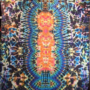 Tie Dye Wandteppich 56x52