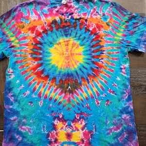 2XL tie dye soft cotton shirt