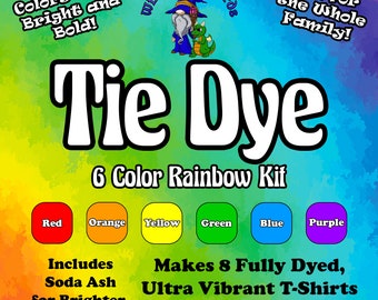 Tie Dye Kit - Professional Dyes for Recreational Dyers