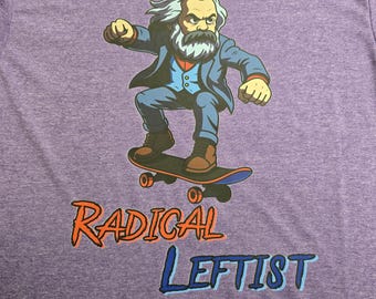 Radicaal links - DTF Softstyle-shirts