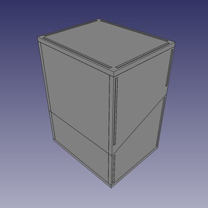 YuGiOh ! Deck Box - Boulder Case (fichiers .stl)